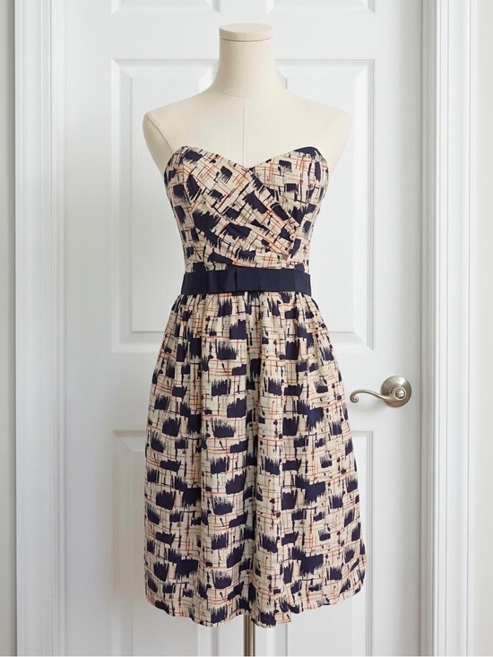 Anthropologie Dresses & Skirts - NWT Anthropology Burlapp 100% silk halter strapless dress wedding event
